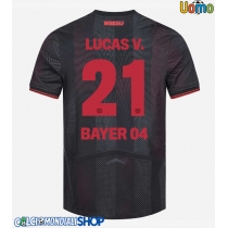 Maglie da calcio Bayer Leverkusen Lucas Vazquez #21 Prima Maglia 2025-26 Manica Corta